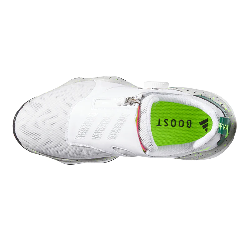 ADIDAS CodeChaos BOA Women's Spikeless Shoes (White/Green/Pink) - Image 3