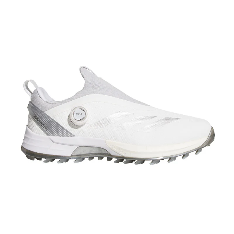 ADIDAS Adizero ZG BOA Men's Spikeless Shoes (White/Silver/Grey)