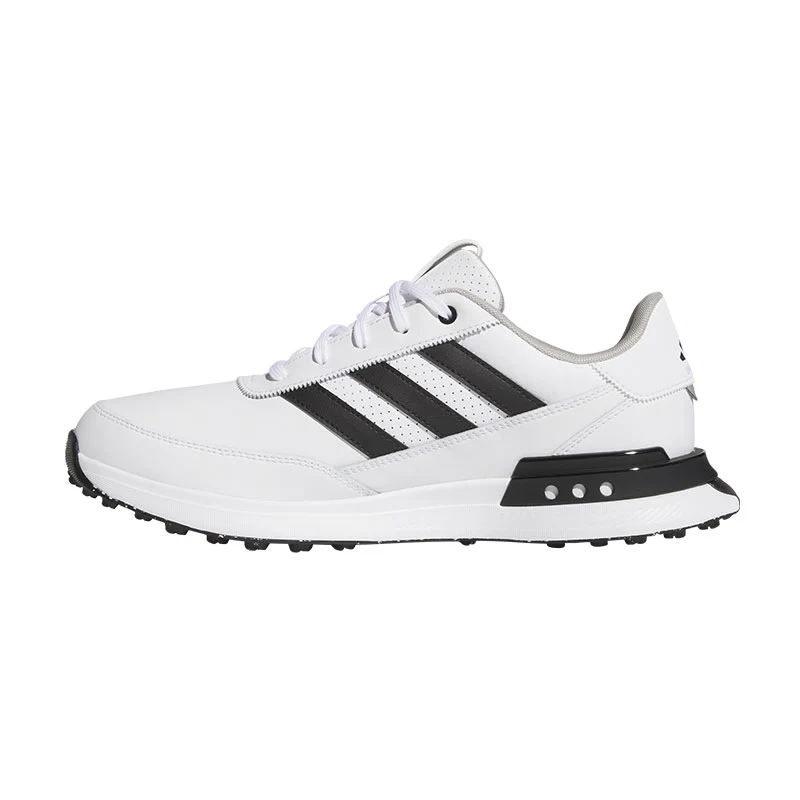 ADIDAS S2G 24 Leather Men's Spikeless Shoes (White/Black) - Image 2