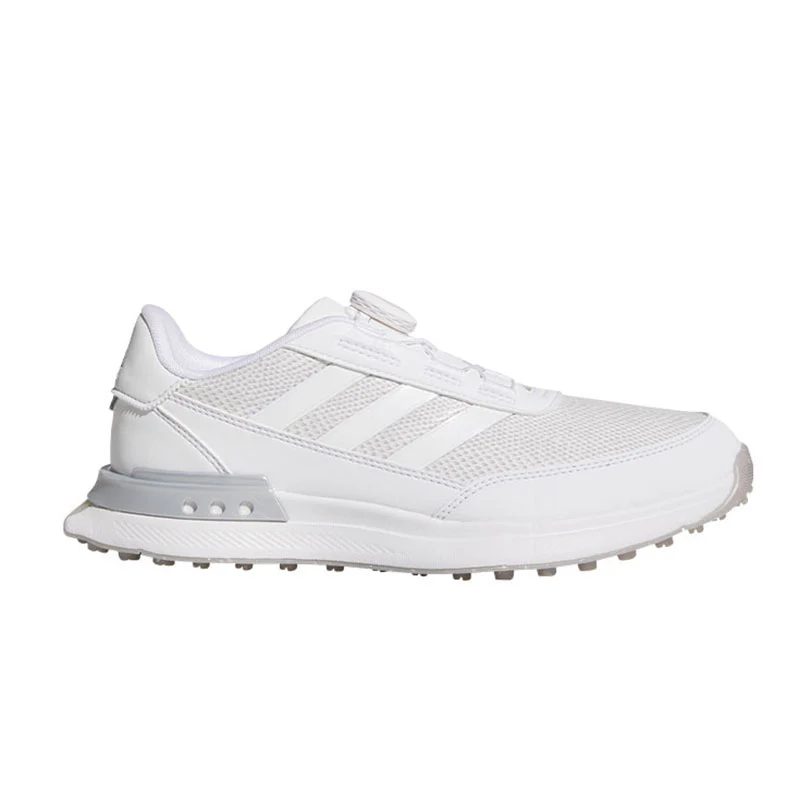 ADIDAS S2G 24 Leather Women's Spikeless Shoes (White/Silver)