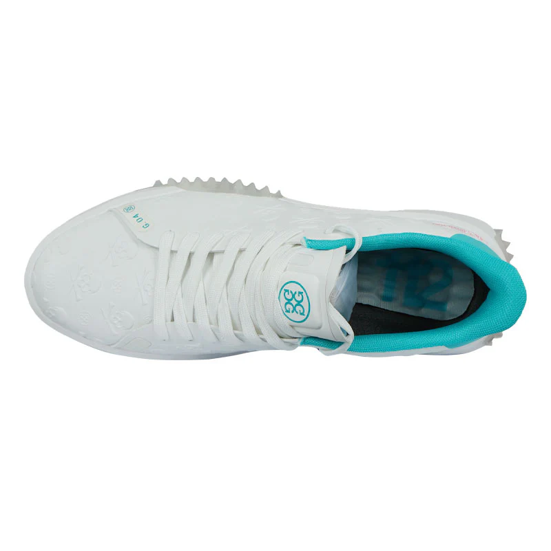 GFORE G.112 Skull Men's Spikeless Shoes (Snow/Siren) - Image 3
