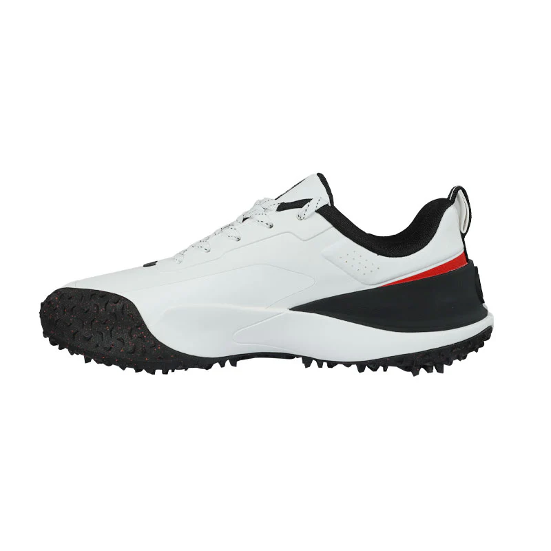 GFORE G/18 Men's Spikeless Shoes (Snow/Onyx) - Image 2
