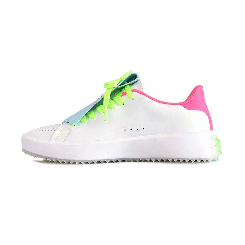 GFORE G.112 Women's Spikeless Shoes (Snow/Multi) - Image 2