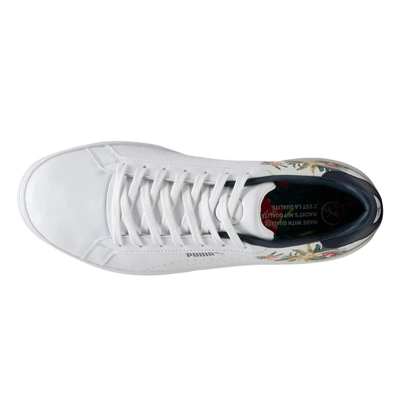 PUMA x PTC Men's Classic G Men's Spikeless Shoes (White/Navy/Red) - Image 3