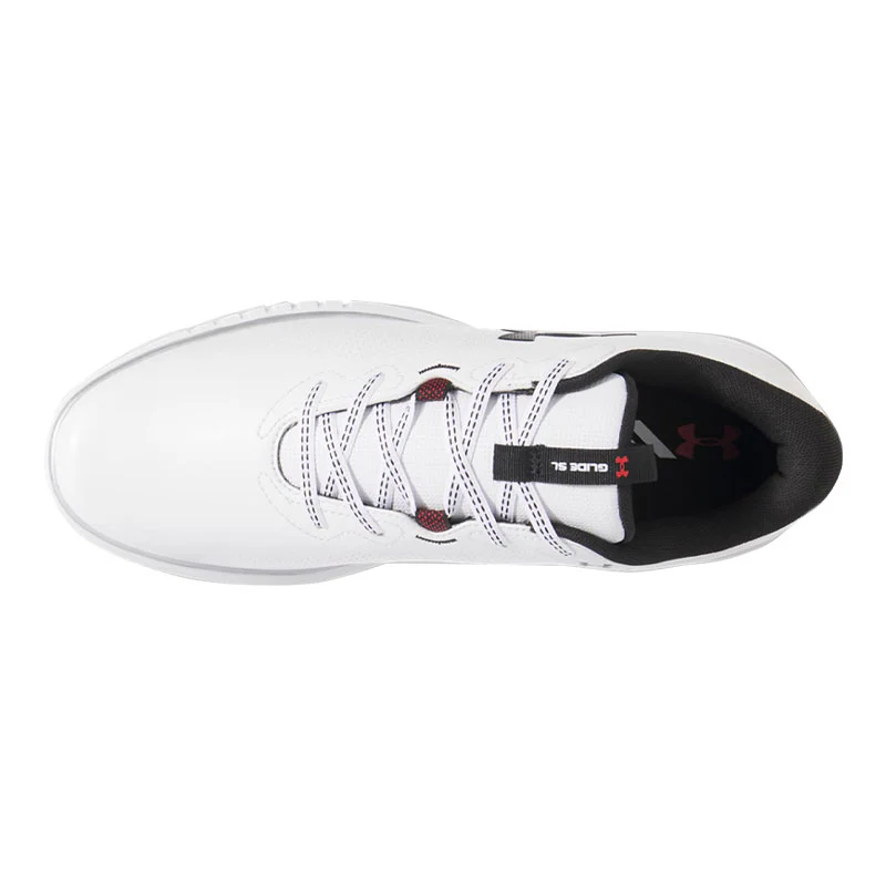 UNDER ARMOUR Glide 2 Men's Spikeless Shoes (White) - Image 3