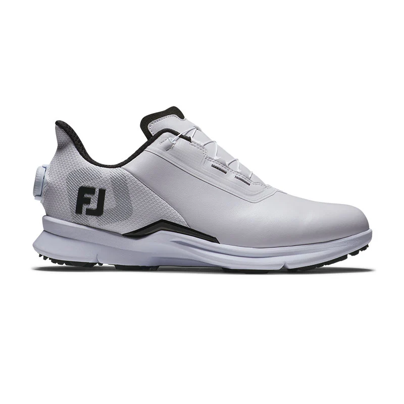 FOOTJOY Fuel BOA Men's Spikeless Shoes (White/White)