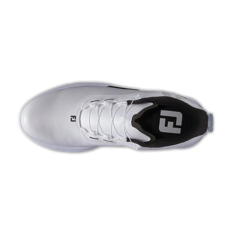 FOOTJOY Fuel BOA Men's Spikeless Shoes (White/White) - Image 3