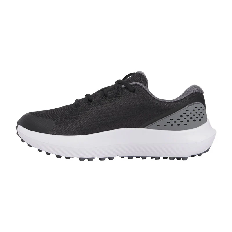 UNDER ARMOUR Surge Men's Spikeless Shoes (Black) - Image 2