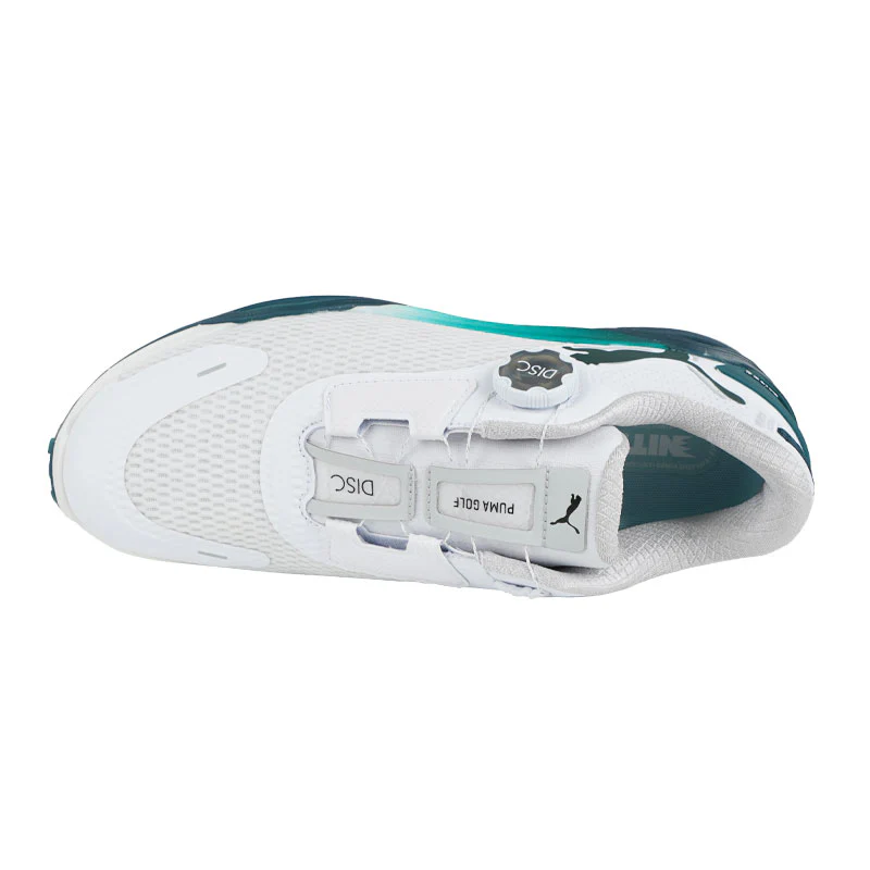 PUMA Shadowcat NITRO Disc Men's Spikeless Shoes (White/Green/Grey) - Image 3