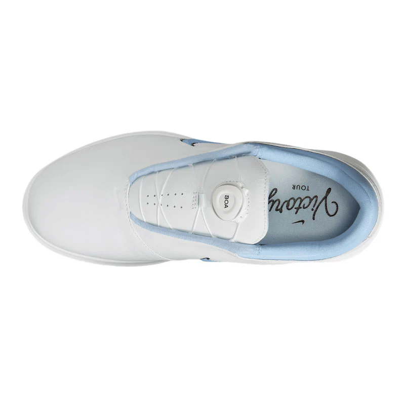 NIKE Victory Tour 4 BOA Men's Spikeless Shoes (White/Blue/Black) - Image 3