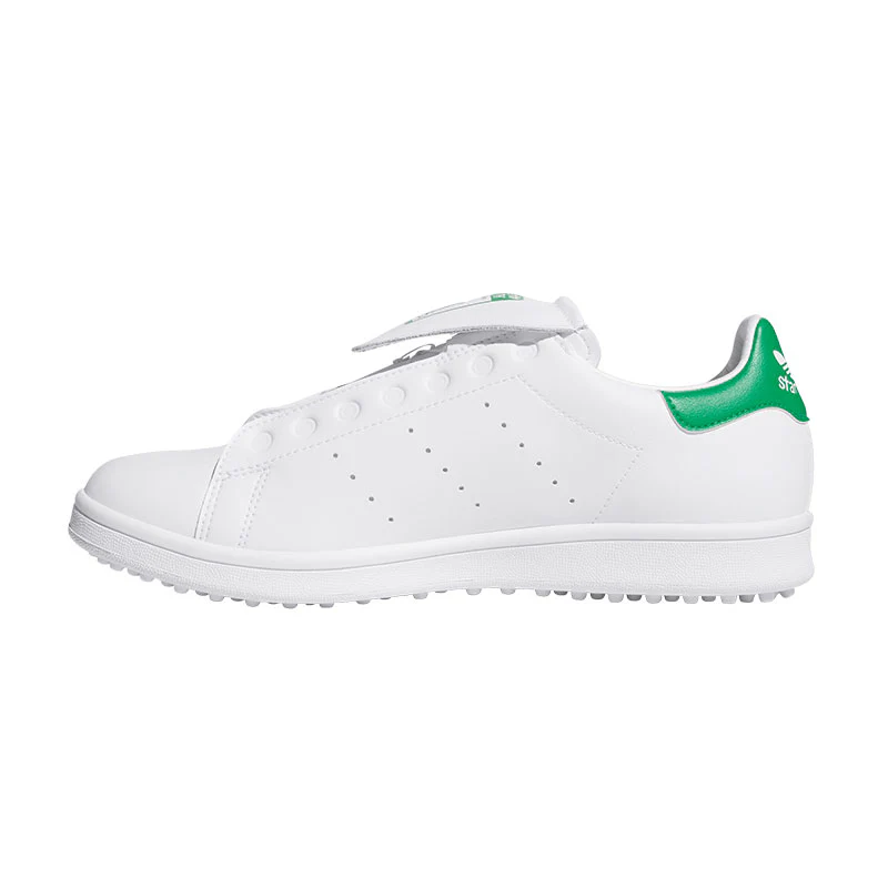 ADIDAS Stan Smith BOA Men's Spikeless Shoes (White/White/Green) - Image 2