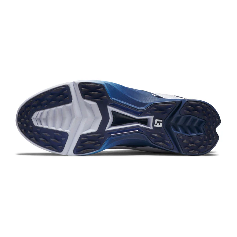 FOOTJOY Fuel BOA Men's Spikeless Shoes (White/Navy) - Image 4