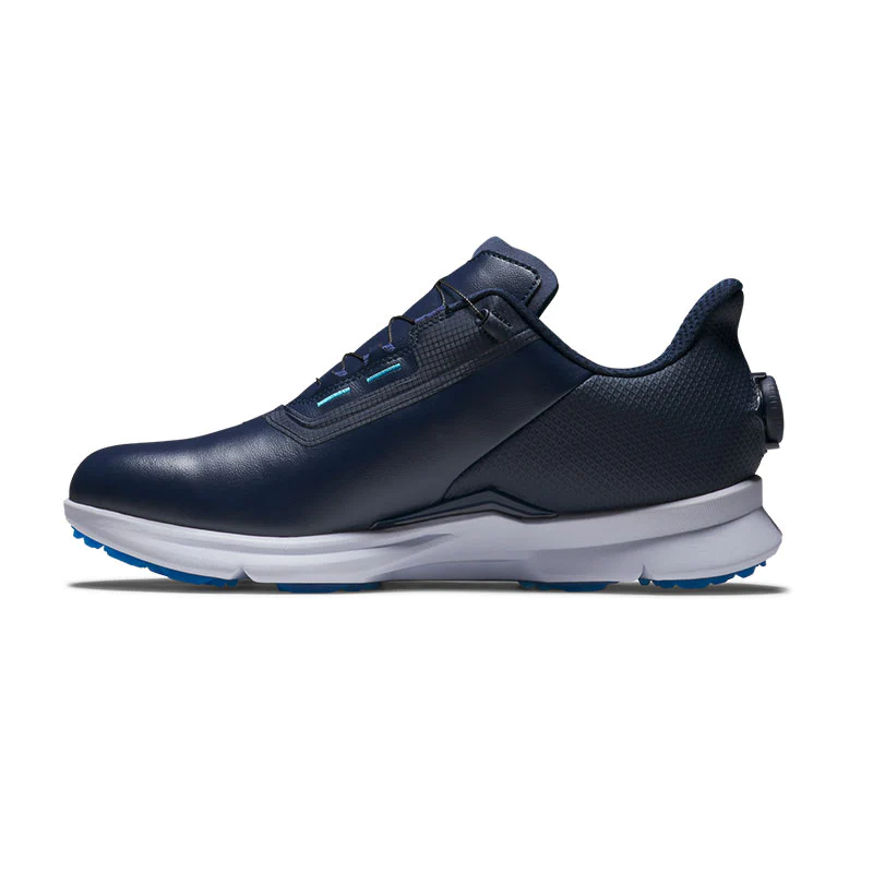 FOOTJOY Fuel BOA Men's Spikeless Shoes (Navy/White/Blue) - Image 2