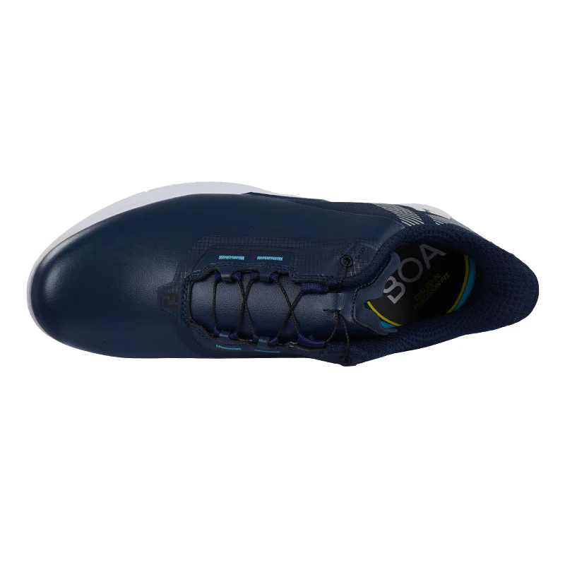 FOOTJOY Fuel BOA Men's Spikeless Shoes (Navy/White/Blue) - Image 3