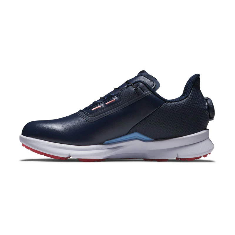 FOOTJOY Fuel BOA Men's Spikeless Shoes (Navy/White/Pink) - Image 2