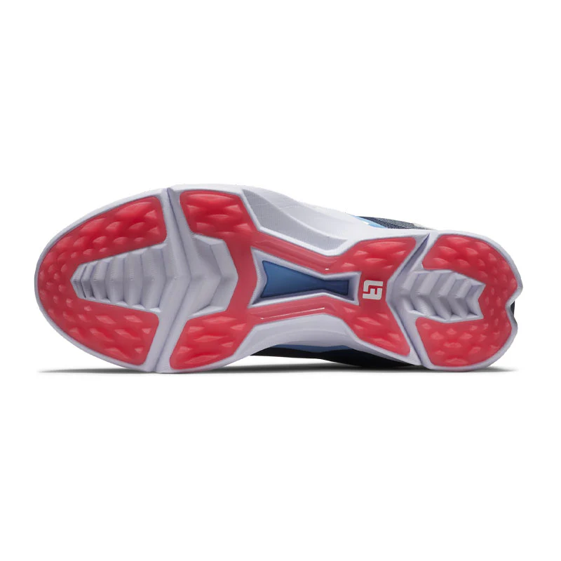 FOOTJOY Fuel BOA Men's Spikeless Shoes (Navy/White/Pink) - Image 4