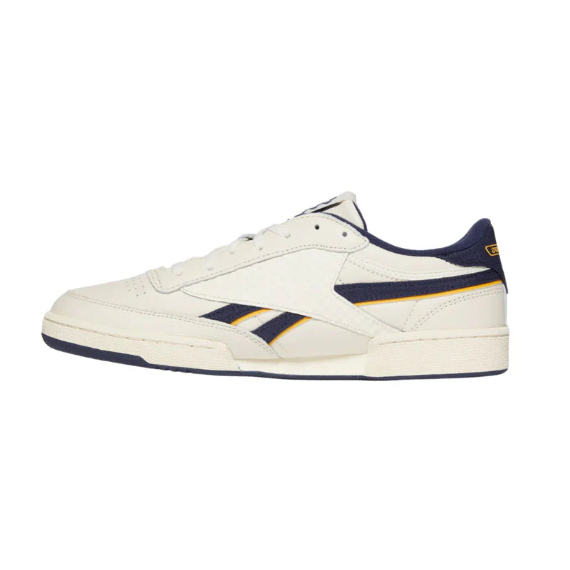 MANORS x Reebok Club C Revenge Men's Spikeless Shoes (Beige/Navy) - Image 2