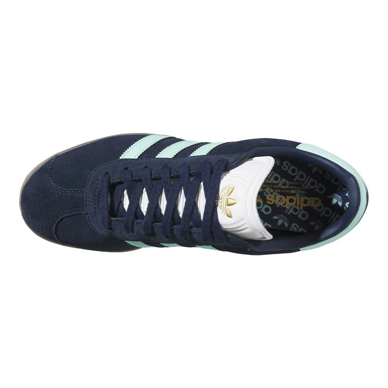 ADIDAS Gazelle Men's Spikeless Shoes (Indigo/Mint) - Image 3