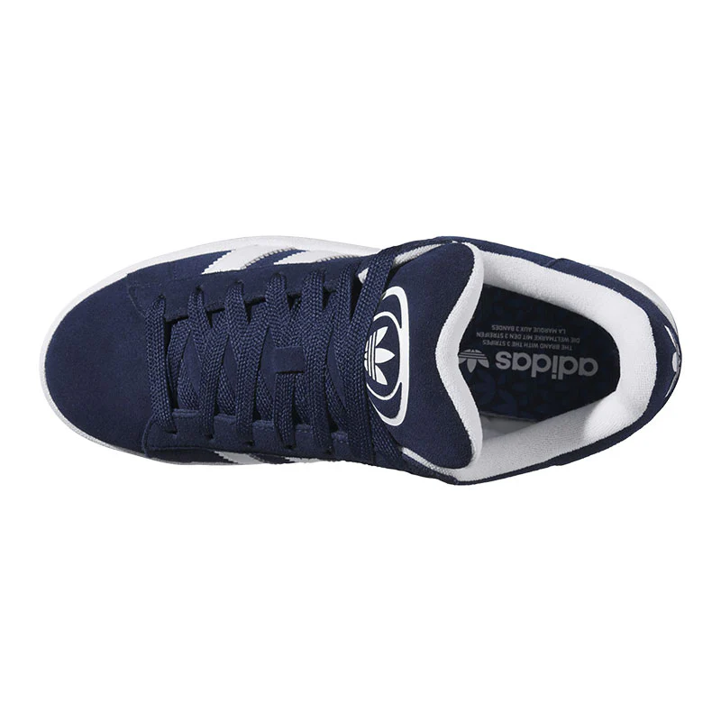 ADIDAS Campus 00s Unisex Spikeless Shoes (Indigo/White) - Image 3