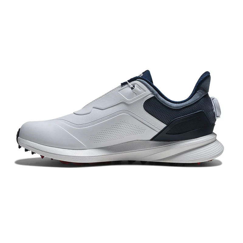 FOOTJOY Pro/SL BOA Men's Spikeless Shoes (White/Blue/Red) - Image 2