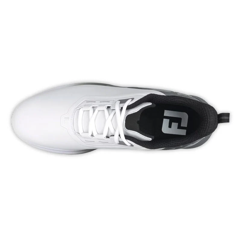 FOOTJOY FJ Fuel BOA Men's Spiked Shoes (White/Grey/Black) - Image 3