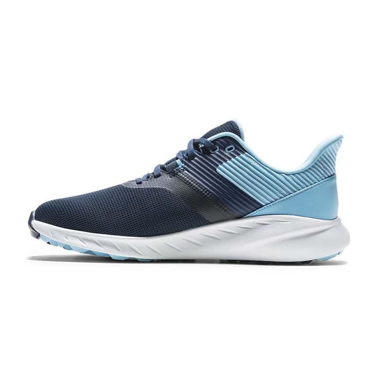 FOOTJOY Flex Men's Spikeless Shoes (Navy/Blue/Black) - Image 2