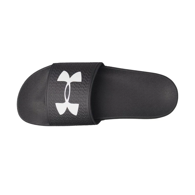 UNDER ARMOUR ARMR Men's Slides (Black/Black/White) - Image 3