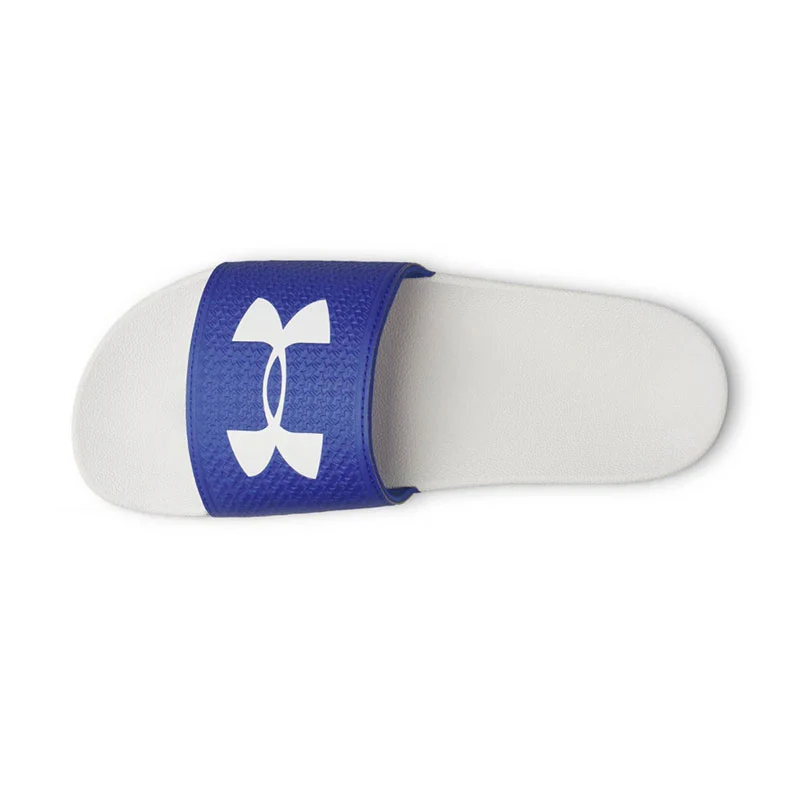 UNDER ARMOUR ARMR Men's Slides (Blue/White/White) - Image 3