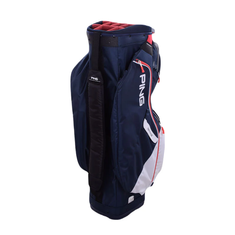 PING Traverse 214 Cart Bag (Navy/White/Red) - Image 2