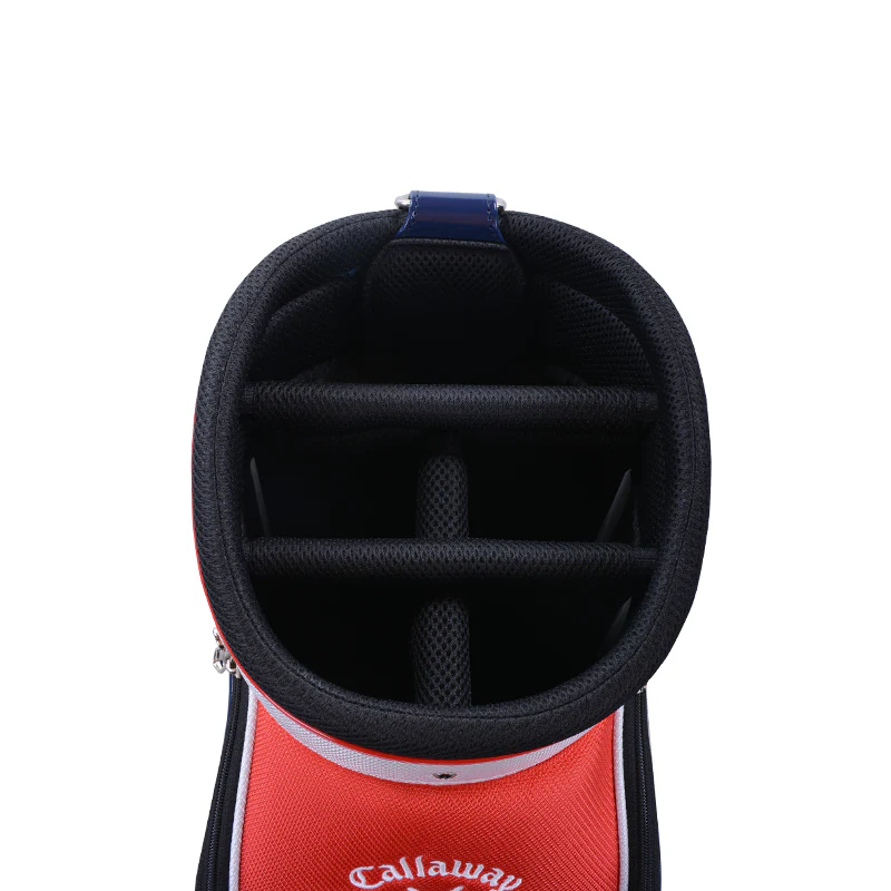 CALLAWAY Sport 9" Cart Bag (White/Navy/Red) - Image 3