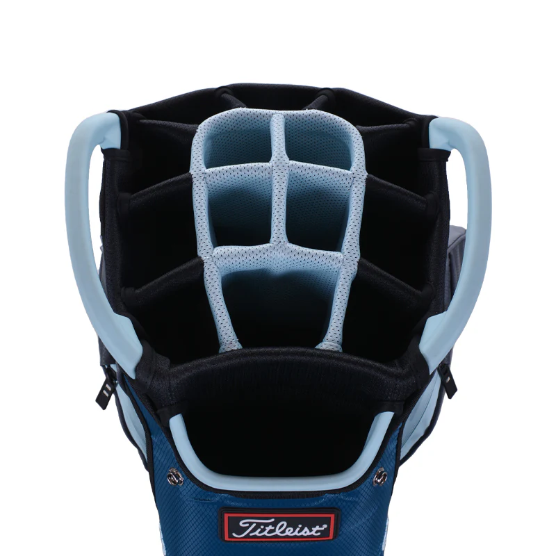 TITLEIST Cart 15 StaDry Cart Bag (Charcoal/Lagoon/Sky) - Image 3