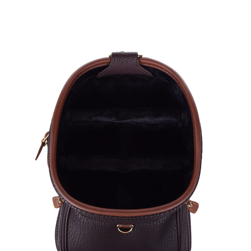HONMA Heritage Classic 9" Caddie Bag (Brown) - Image 3