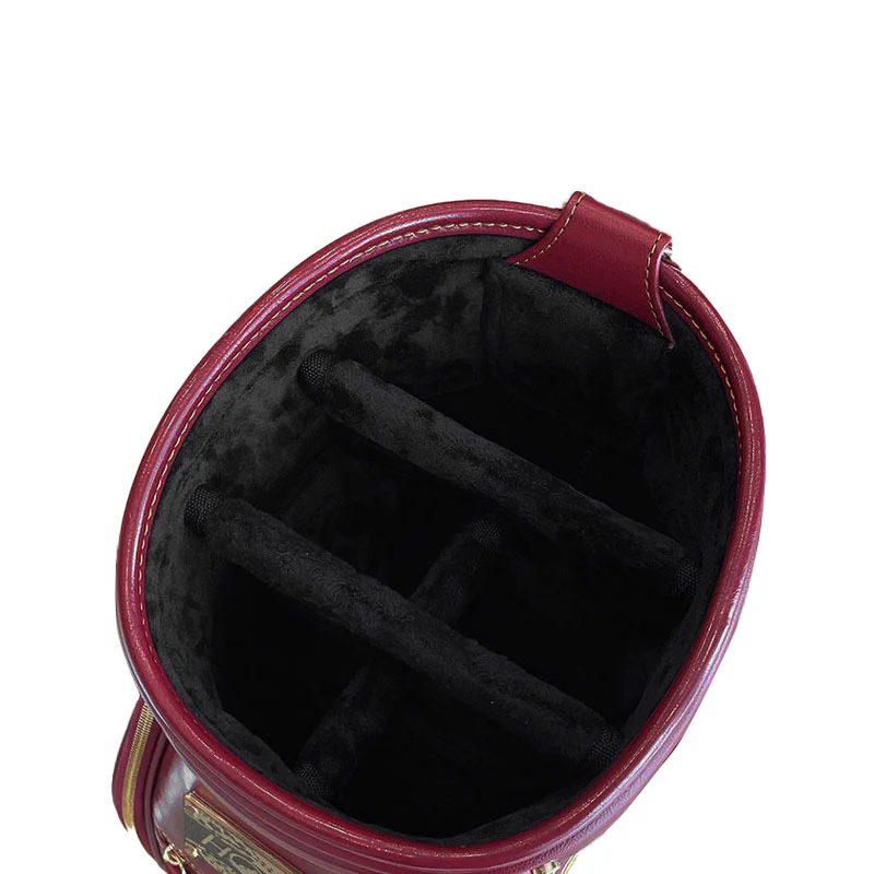 HONMA Beres Aizu 9" Cart Bag (Red) - Image 4