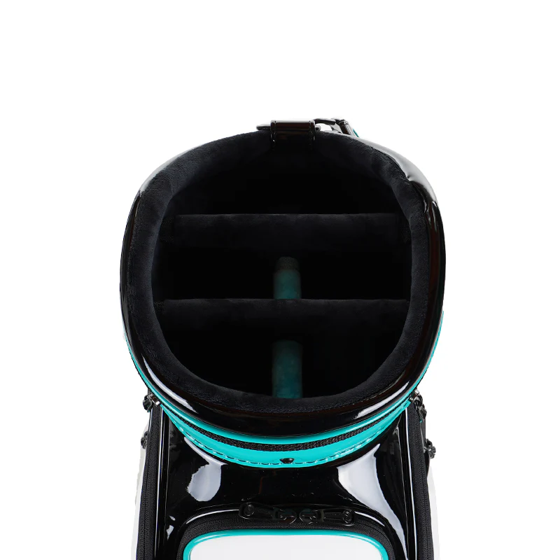 HONMA 9.5" Pro Replica Cart Bag (White/Green) - Image 3