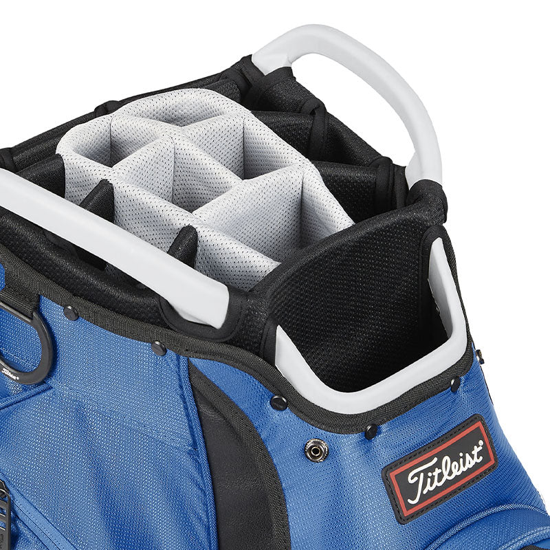 TITLEIST 2022 Cart 15 Cart Bag (Royal/White/Grey) - Image 4