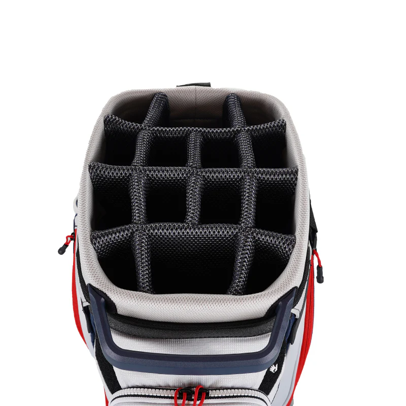 PING Traverse 214 Cart Bag (Platinum/Navy/Red) - Image 3