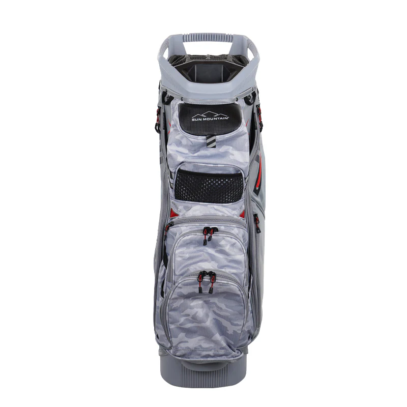 SUN MOUNTAIN 10.5" C-130 14-Way Caddie Bag (Cadet/Grey/Red) - Image 3