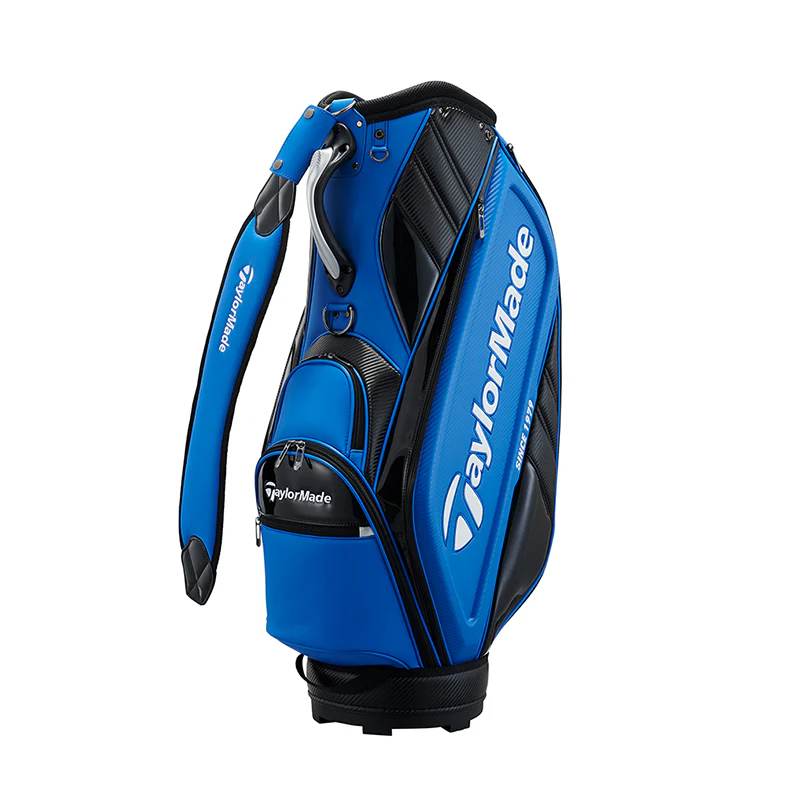 TAYLORMADE 9.5" Auth-Tech Cart Bag (Black/Red)