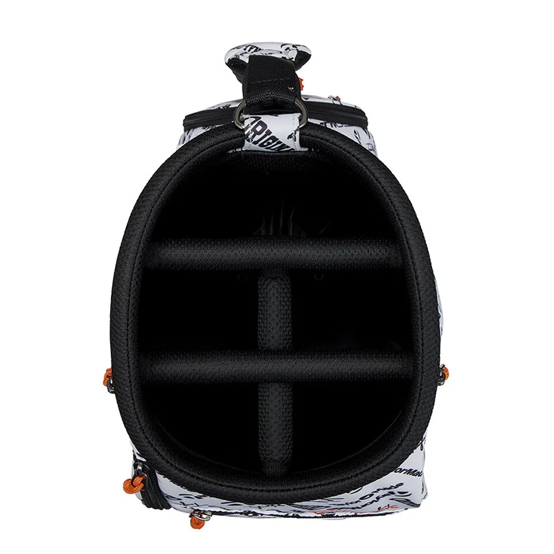 TAYLORMADE 8.5" Icon Graphic Cart Bag (White) - Image 3