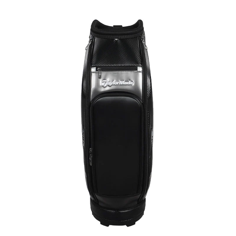 TAYLORMADE 9.5" Auth-Tech Cart Bag (Black/Grey) - Image 3