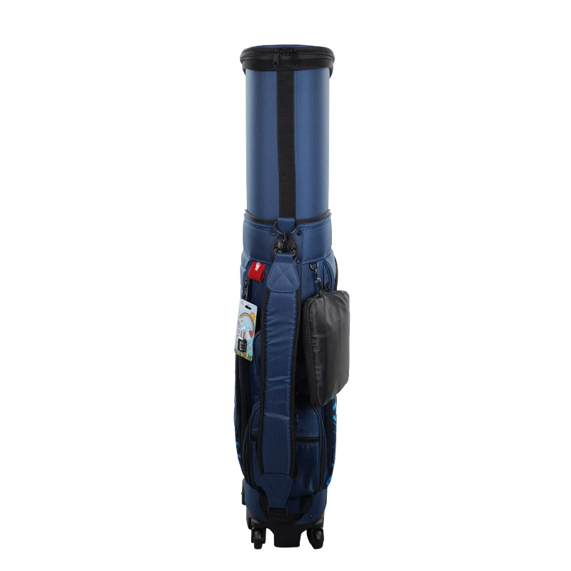 CUTTER & BUCK Full 4 Wheels Golf Bag (Blue) - Image 3