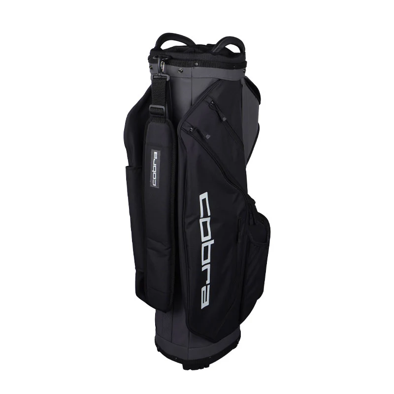 COBRA Ultralight Pro Cart Bag (Black/Grey) - Image 2