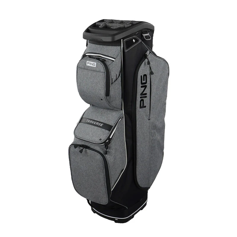 PING Transverse Cart Bag (Heather Grey/Black)
