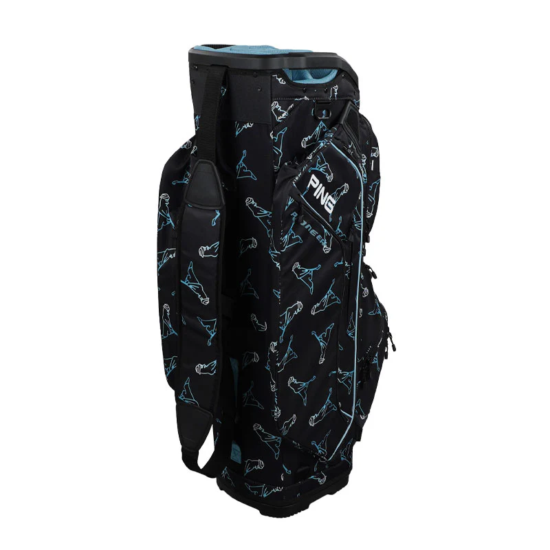 PING Pioneer 244 Cart Bag (Black/Multi) - Image 2