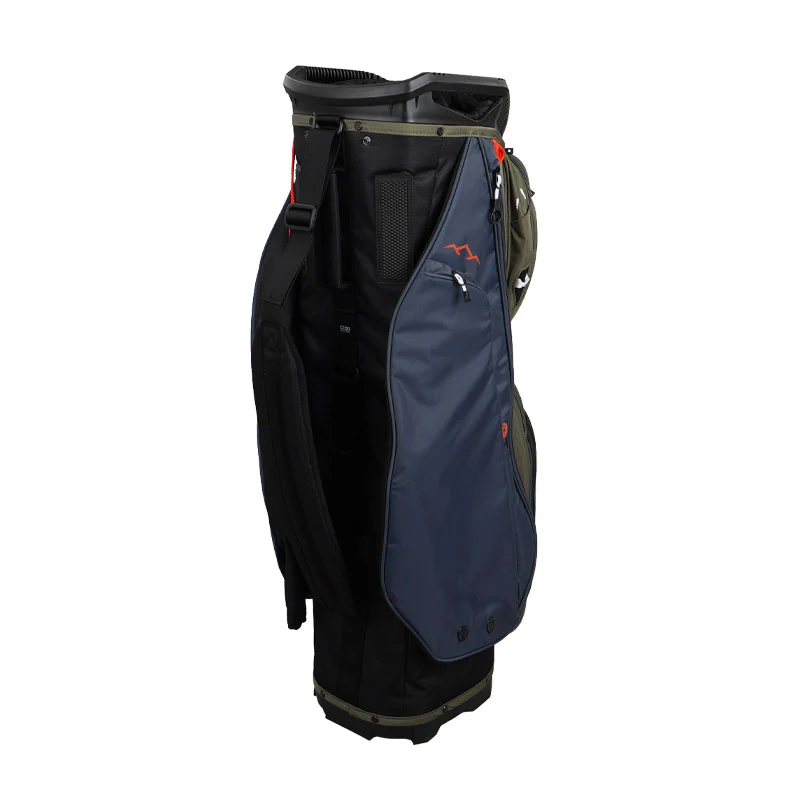 SUN MOUNTAIN 9" C100 14-Way Cart Bag (Black/Green/Red) - Image 2