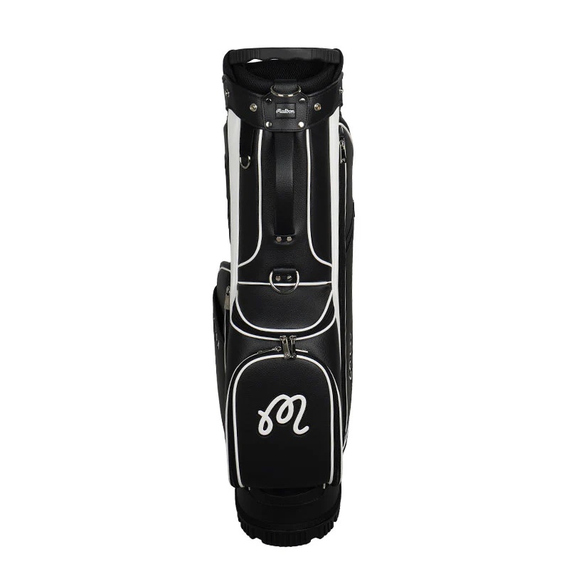 MALBON GOLF Icons Cart Bag (Black) - Image 3