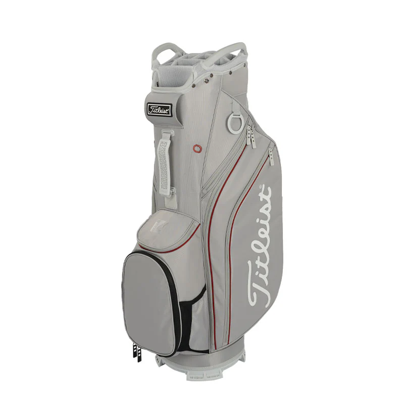 TITLEIST Cart 14 Cart Bag (Grey/White/Red)