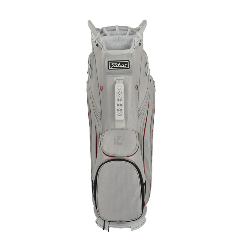 TITLEIST Cart 14 Cart Bag (Grey/White/Red) - Image 3