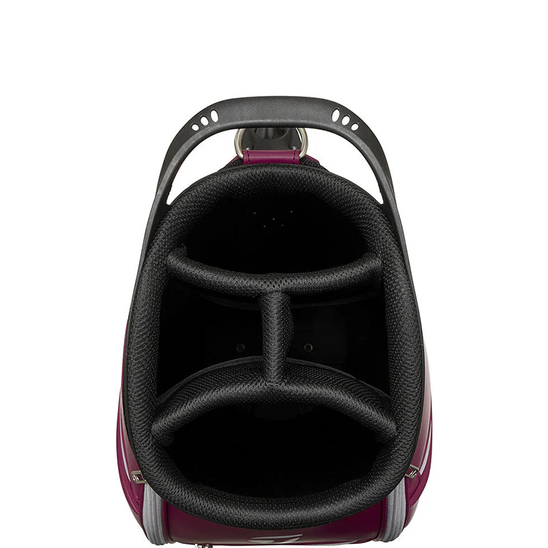 TAYLORMADE 9.5" Circle Logo Cart Bag (Red) - Image 4