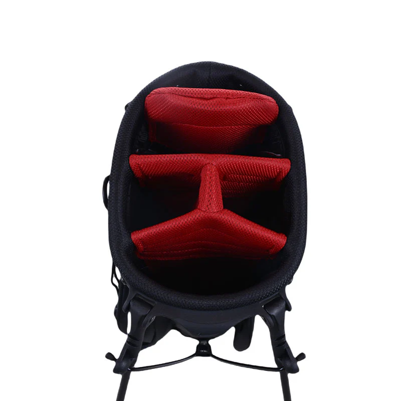 NIKE Sport Lite Stand Bag (Grey/Black/Red) - Image 3